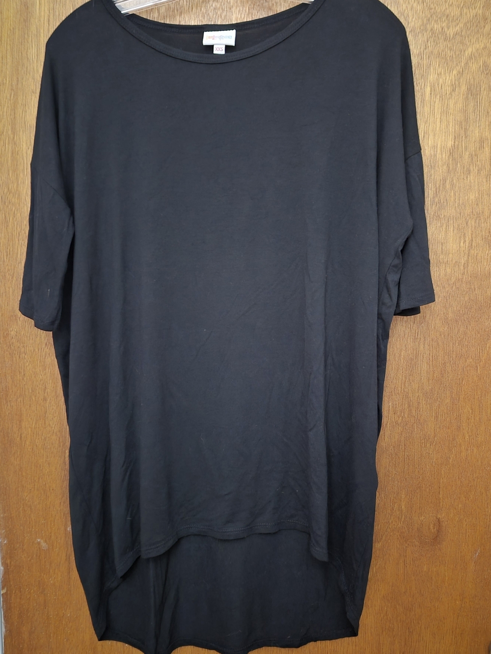 LuLaRoe Woman's Black Short Sleeve Tee